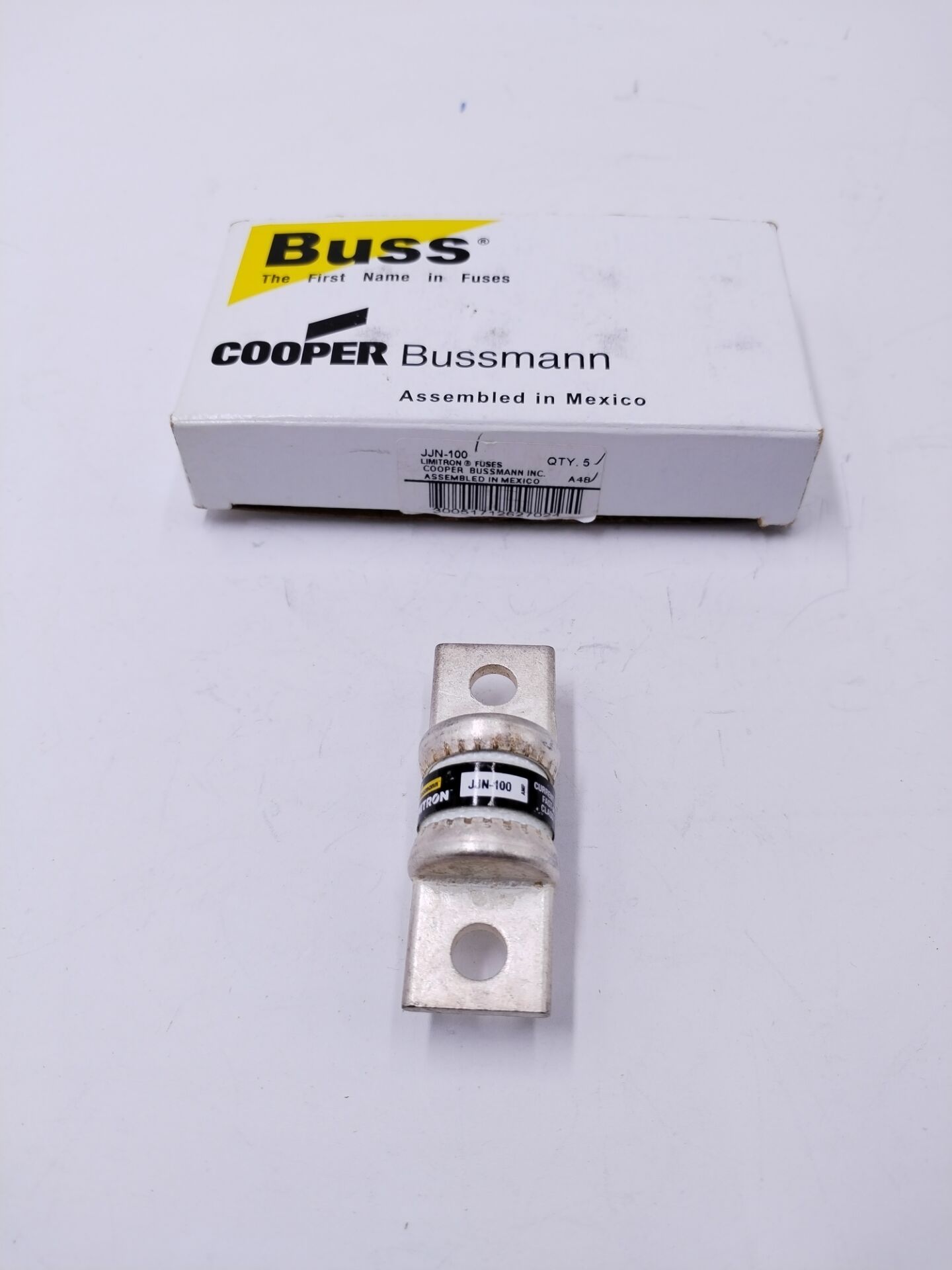 Eaton Bussmann JJN-100 100Amp 300V Fast Blow Class T Cartridge Blade Fuse